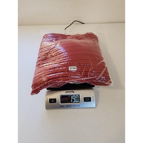 Vintage WilliSmith Sweater Womens Small Red Merino Wool Turtleneck Rib Knit 90s - Picture 10 of 10